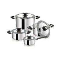 Tescoma SmartCOVER Kookpannenset - 4 delig - RVS  - Downdraft