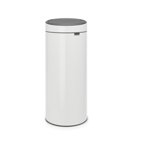 Brabantia Touch Bin Afvalemmer - 30 liter - White