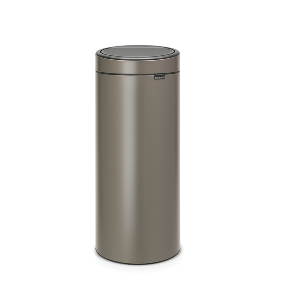 Brabantia Brabantia Touch Bin Afvalemmer 30ltr Platinum