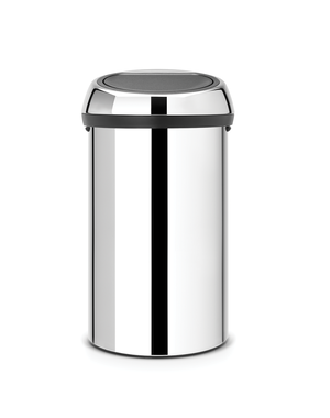 Brabantia Touch Bin Afvalemmer 60ltr Brilliant Steel