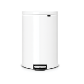 Brabantia Flatback+ pedaalemmer 40ltr White