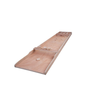 Longfield Games Sjoelbak Wedstrijd - 200X41 cm - incl. stenen