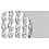 Vliegengordijnenexpert Vliegengordijnenexpert Venetië Vliegengordijn - 92x210 cm - Transparant met zilveren kern
