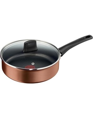 Tefal Resource Hapjespan - 24 cm - Glazen deksel - Duurzaam