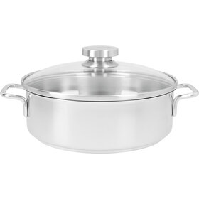 Demeyere Apollo 7 - Braadpan - 24 cm - met glazen deksel