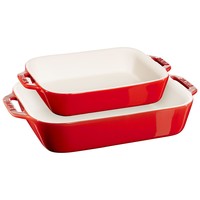 Ceramique - Ovenschotelset - 2 delig - 20 cm - 27 cm