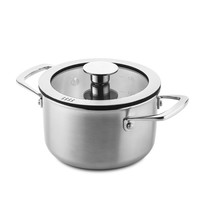 DUCQ - Hoge Kookpan - Downdraft - 3-laags - 16 cm