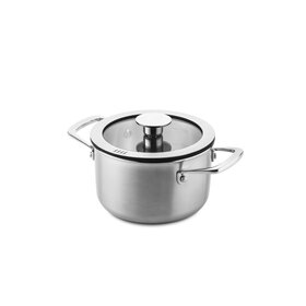 DUCQ Hoge Kookpan - Downdraft - 3-laags - 16 cm