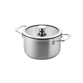 DUCQ Hoge Kookpan - Downdraft - 3-Laags - 20 cm