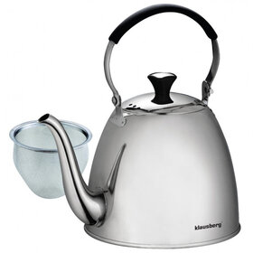 Klausberg Klausberg Thee  Kettle fluitketel - 1 liter - RVS
