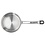 Demeyere Demeyere Resto 3 - Steelpan met deksel - 16 cm