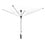 Leifheit Leifheit Droogmolen Linolift 600 Quickstart - incl. grondanker en beschermhoes - 60m