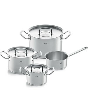 Fissler Original Profi Collection 4 Delig - Steelpan - RVS deksels