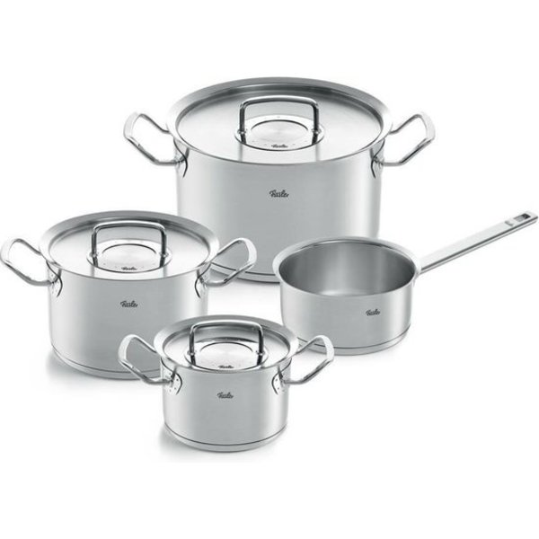 Fissler Fissler Original Profi Collection 2022 - 4 Delig - Steelpan - RVS deksels