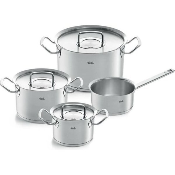 Fissler Fissler Original Profi Collection 4 Delig - Steelpan - RVS deksels