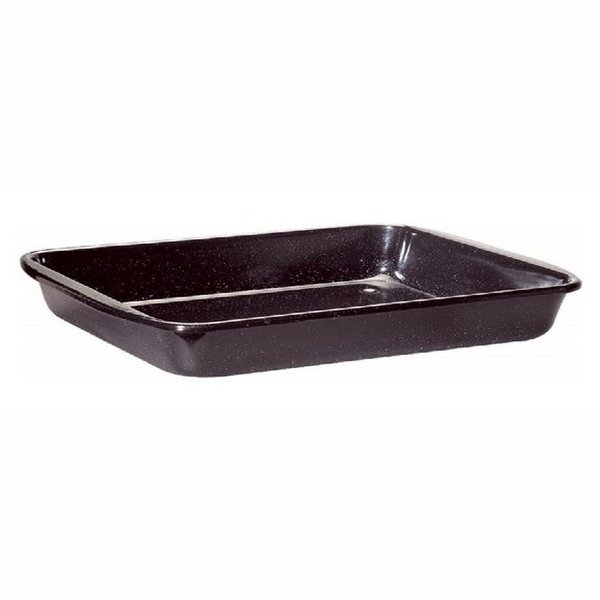 RIESS Riess Ovenschaal - Laag - 42 x 33 x 4.5 cm - Zwart