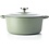 BK Cookware BK Bourgogne Braadpan - Olive Green - 24 cm - Gietijzer