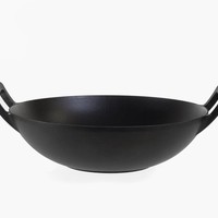 Relance Wadjan Wok-Set - Wokpan - Gietijzer - 36 cm - Zwart