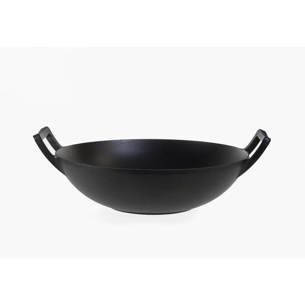 Relance Relance Wadjan Wok-Set - Wokpan - Gietijzer - 36 cm - Zwart