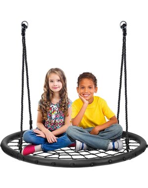 Hustawka Nestschommel - Ronde schommel - Ooienvaarnsnest - 100cm -200kg
