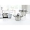 BK BK Premium+ pannenset - 5 delig - RVS - Veilig afgietsysteem