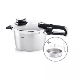 Fissler Fissler Vitavit Premium Snelkookpan met Inzet 4,5L
