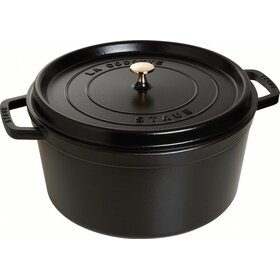 Staub Staub Braadpan - Rond - 34 cm - Zwart
