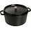 Staub Staub Braadpan - Rond - 34 cm - Zwart