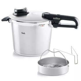 Fissler Fissler Vitavit Premium Snelkookpan met Inzet, 6L