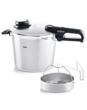 Fissler Vitavit Premium Snelkookpan met Inzet, 6L