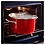 Kitchenaid KitchenAid Pannenset rood met Garde en Sauslepel, 5-delig