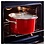 Kitchenaid KitchenAid Pannenset rood met Garde en Sauslepel, 6-delig