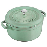 Staub Braadpan - Rond - 24 cm - Groen