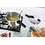 BK Cookware Bk Snelkookpan met matte RVS afwerking 22cm - 6L