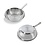 BK BK Bright RVS wokpan - 28cm
