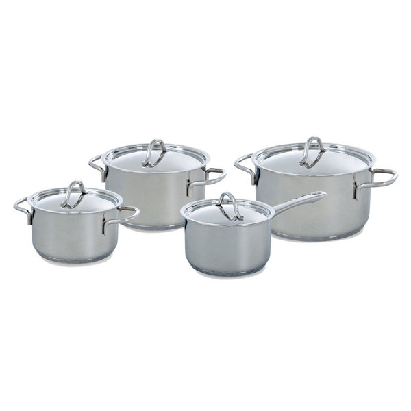 BK BK Profiline Kookpannenset - 4 delig - RVS