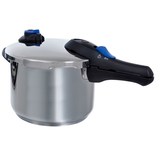 BK Cookware Bk Snelkookpan RVS met glans 22cm - 6L