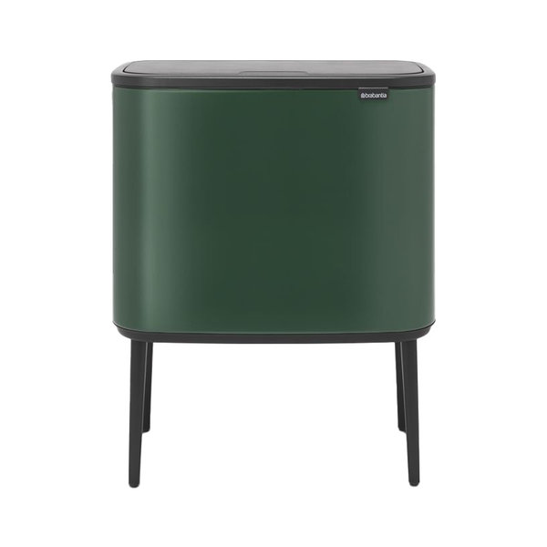 Brabantia Brabantia Bo Touch Bin Afvalemmer - 3 x 11 liter - Pine Green