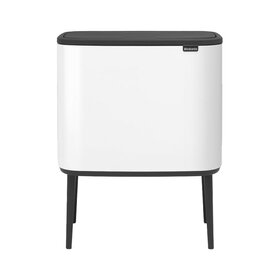Brabantia Bo Touch Bin afvalemmer 11+23 liter - White