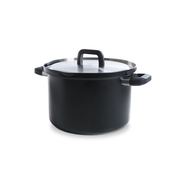 BK Cookware BK Flow Cool Black Soeppan- 24 cm - RVS - Veilig afgietsysteem