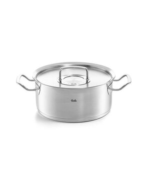 Fissler Kookpan Fissler Pure-Profi Collection Laag Met RVS Deksel 24 cm