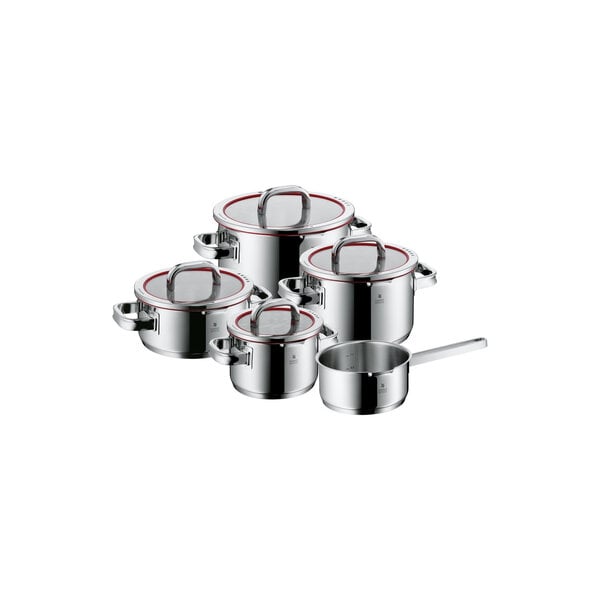 WMF WMF Function 4 Kookpannenset - 5-delig - RVS -Rood - Copy