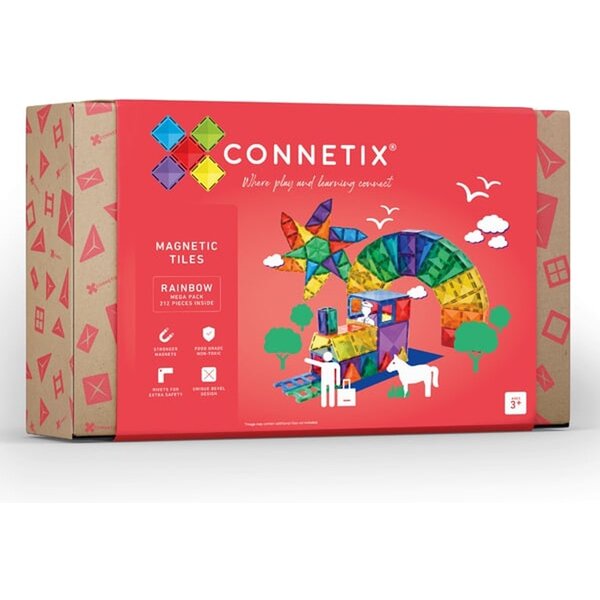 Connetix CONNETIX Mega Pack 212 stuks - magnetisch constructiespeelgoed