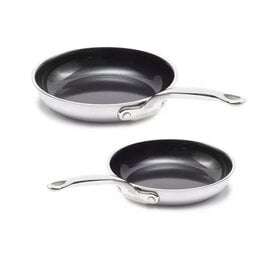 Greenpan Premiere Koekenpannenset - Ø 24 cm + 28cm - RVS