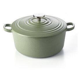 BK Cookware BK Bourgogne Braadpan - Olive Green - 28 cm - Gietijzer