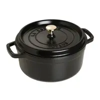 Staub Braadpan - Rond - 26 cm - Zwart