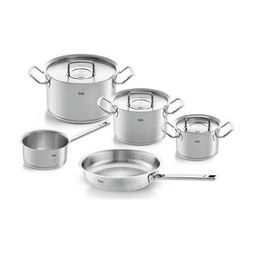 Fissler Fissler Original Profi Collection- 5 Delig - Steel- en koekenpan - RVS deksels