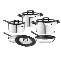 BergHOFF Essentials Uqonic Downdraft Pannenset - 9-Delig