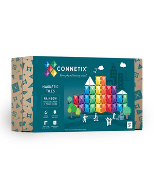 Connetix Rainbow Rectangle Pack 18 pc