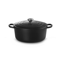 Le Creuset Signature Braadpan - 4,2 l - 24 cm - Zwart